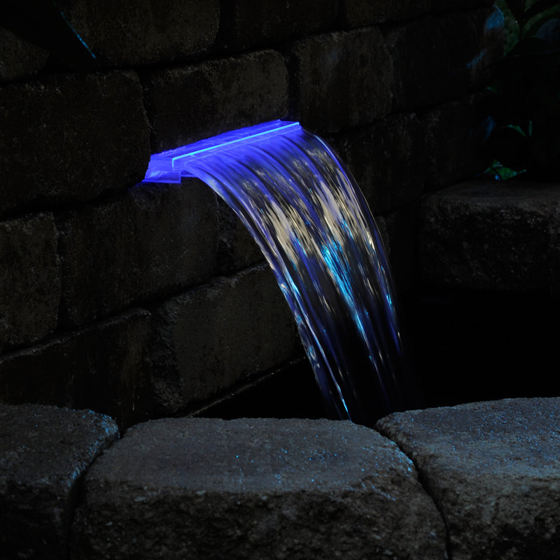 Pond Boss Lighted Waterfall LED Spillway & Reviews Wayfair